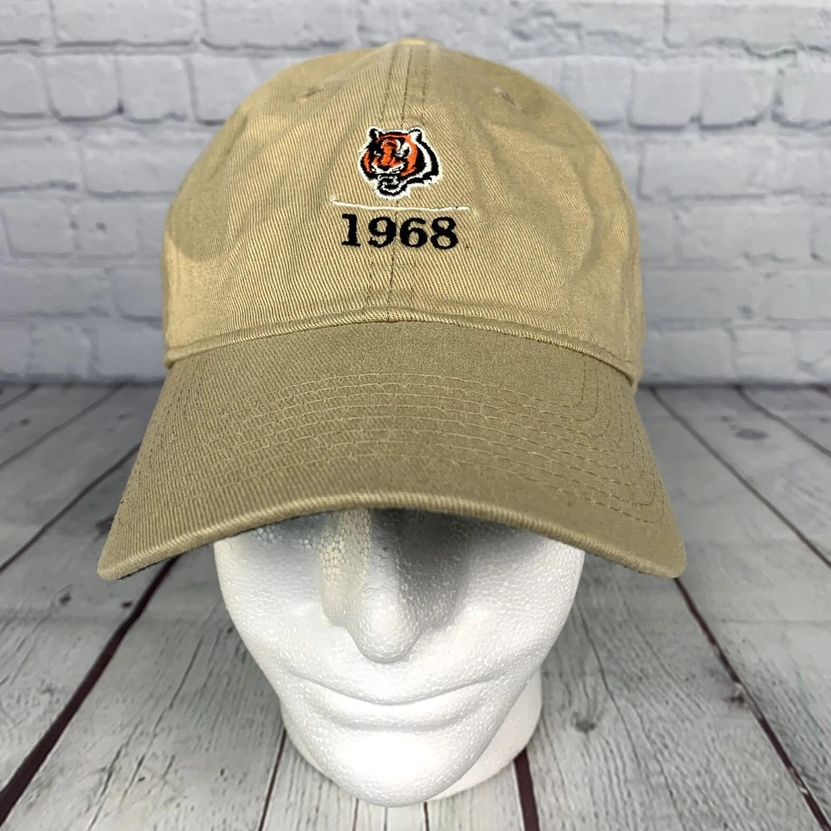Cincinnati Bengals ball cap strap back 1968 NFL football AFC