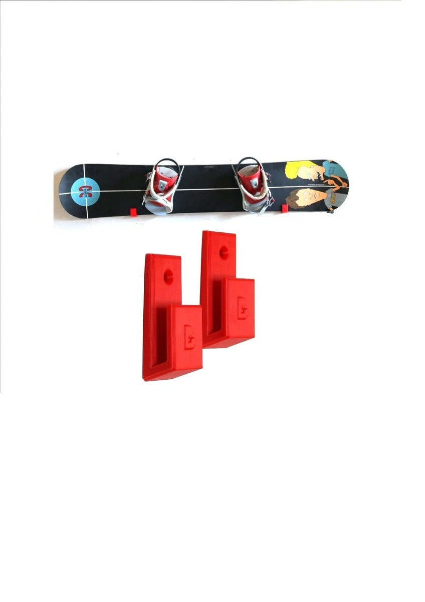 SNOWBOARD WALL MOUNT STORAGE RACK DISPLAY for FLOW GNU HEAD LIB