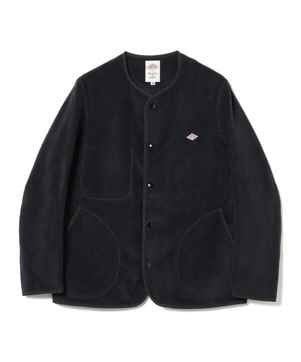 ASK availability first)BEAMS DANTON / No-collar fleece ASK availability first)BEAMS DANTON / No-collar fleece