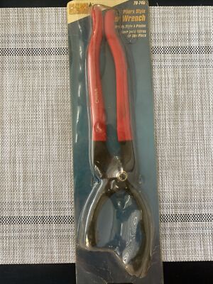 Plews 70-746 Pliers Style Filter Wrench with Comfort Vinyl Grips BA5