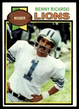1979 Topps Benny Ricardo Detroit Lions #467