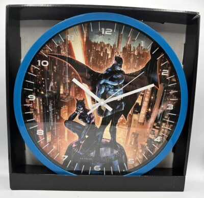 DC  Comic Batman Characters 12'' Decorative Analog Wall Clock