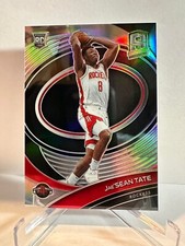 Jae'sean Tate 2020-21 Panini Spectra Silver Holo Rookie #144 Houston Rockets
