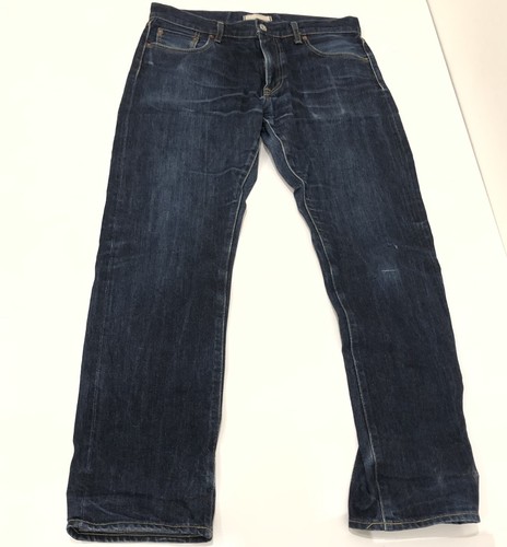 UNIQLO Men's Dark BLUE denim Jeans size 