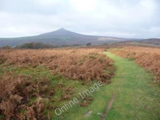 Photo 6x4 Path on the Deri hill Llwyn-du/SO2816 This path runs from the  c2010