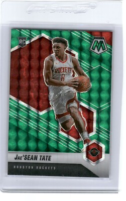 JAE'SEAN TATE 2020-21 MOSAIC GREEN MOSAIC ROCKETS K3