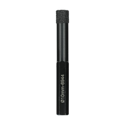 Timco 10,0 mm Premium Diamant Fliesen & Glas Bohrkrone - Trocken & Nass Schneiden Sechskantschaft