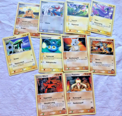 Pokemon Sammelkarten EX Team Magma vs Team Aqua