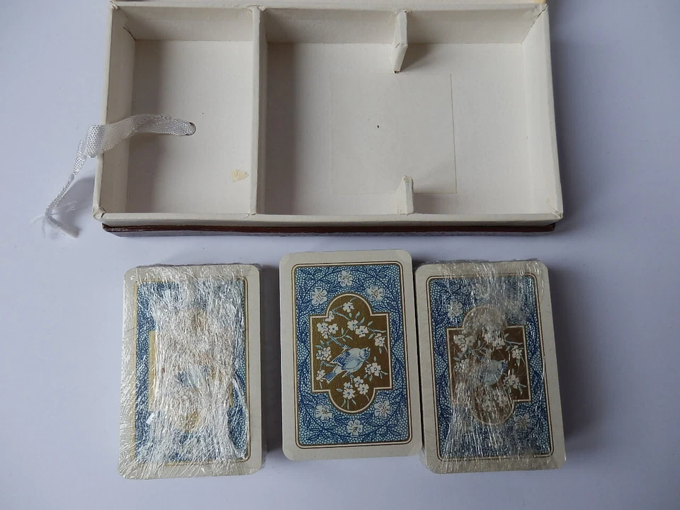 Carte mini gioco CANASTA PIATNIK Vienna Linotyp 119 sigillate sealed - Imagem 2 de 4