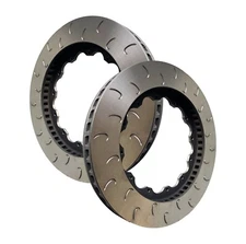 BRAKE DISC / ROTOR 315MM X 28MM X 12 BOLT X 50MM PAD X 8" PCD - PAIR - CMB0087