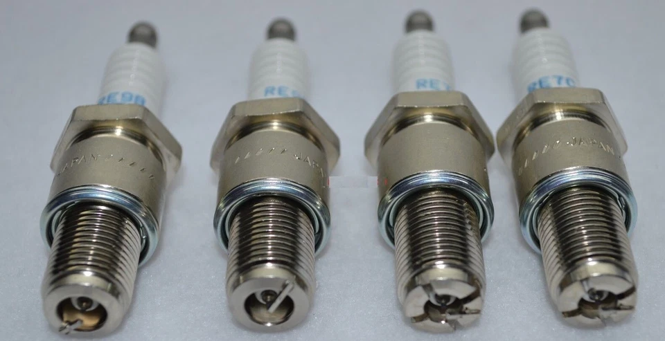 Velas de ignição NGK Laser Iridium (2) RE7CL Trailing (2) RE9BT líder para MAZDA RX8 - Imagem 2 de 4