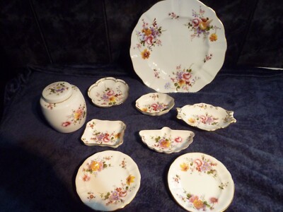 ROYAL CROWN DERBY POSIES X9 ARTIKEL ALLE SEHR GUTER ZUSTAND