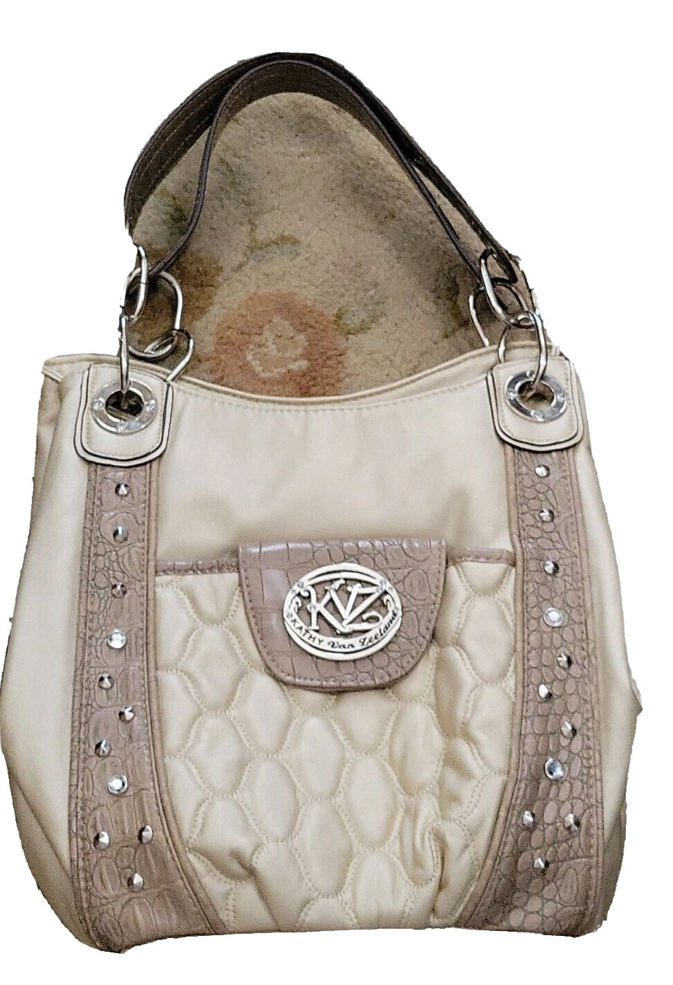 Estampado Animal Kathy Van Zeeland bolsos de hombro para mujeres