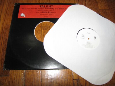 TALENT - CELEBRITE b/w BREAKIN' UP - INTERSCOPE RECORDS 12'' SINGLE 