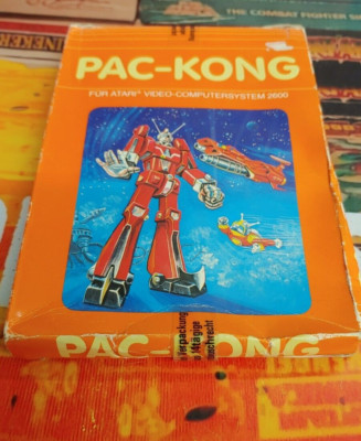 Pac-Kong (1985) ATARI 2600 VCS (Modul, Manual, Box) works classic 8bit CIB