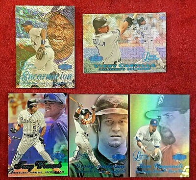 1998 Flair Showcase Row 0 1 2 3 Legacy Collection Castilla Schilling Anderson