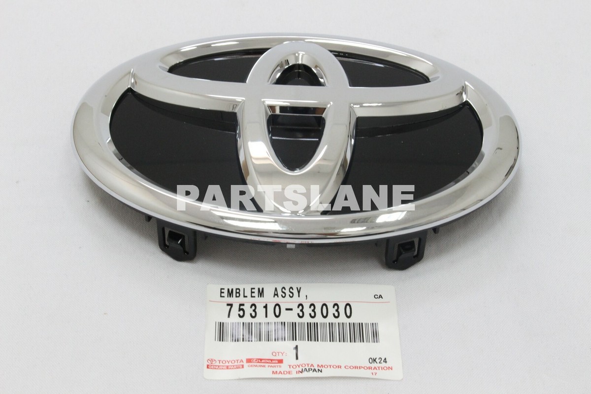 Toyota OEM Genuine Emblem Assy Front Logo | 75310-33030 | Genuine
