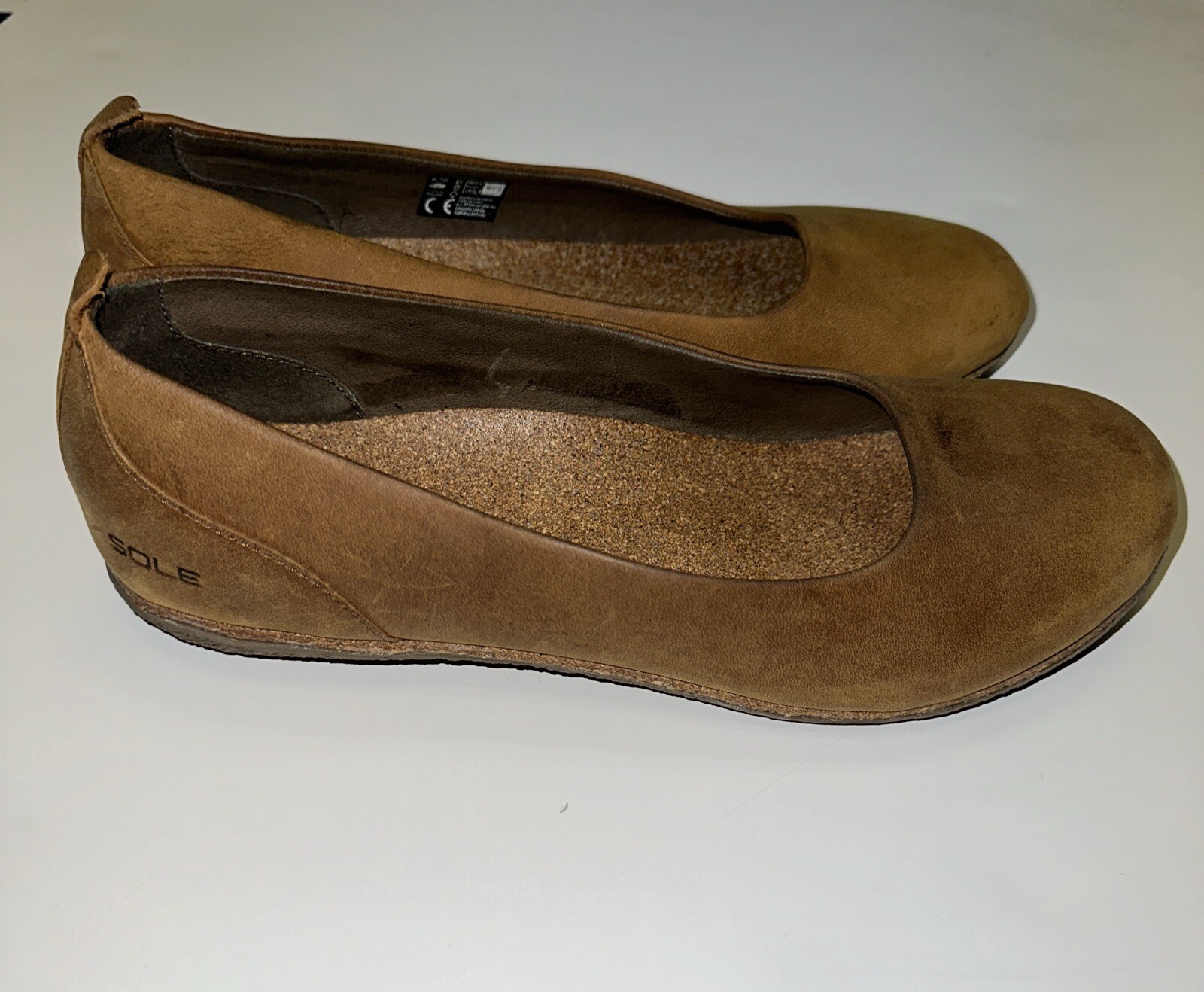 SAOLA Ballerine SOLE District Recork Grace donna taglia 9 5 balletto