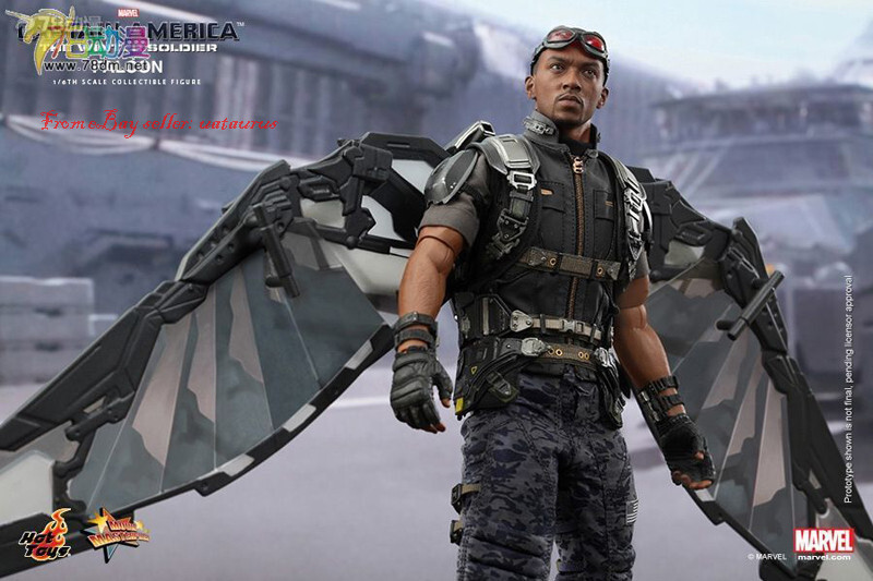 HotToys 1/6 Mms245 Captain America: The Winter Soldier: Falcon In