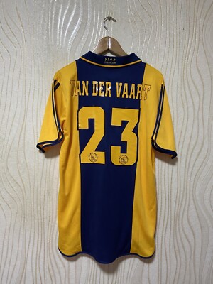 AJAX AMSTERDAM 2001 2002 AWAY SHIRT JERSEY ADIDAS 693641 sz L #23