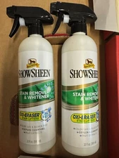 (2 Pack) ShowSheen Stain Remover & Whitener for Horses 20 Oz By Absorbine