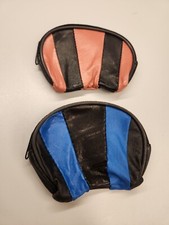 Men Women PU Leather Coin Purse Wallet Mini Keyrings Change Pouch