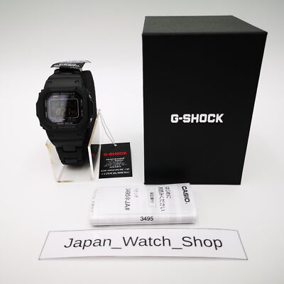 Casio G-Shock GW-M5610UBC-1JF 46.7 mm Black Resin Case with Black