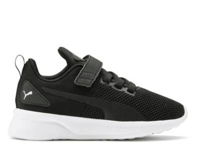 Puma Flyer Runner V Inf Unisex Kinder Schwarz Sneaker Turnschuhe 390849 01