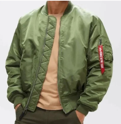 Alpha Industries MA-1 Flight Jacket with Blood Chit Rumble Alpha Industries MA-1 Flight Jacket with Blood Chit Rumble