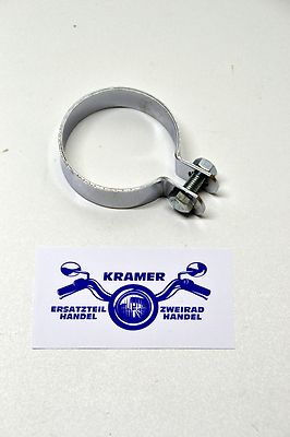 Hercules Optima MX 1 GT GX Supra 2 3D G3 P3 221 222 Schelle 60 mm Auspuffschelle