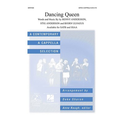 Hal Leonard Dancing Queen SATB a cappella by ABBA arranged by Deke Sharon