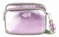 Oilily Shoulder Bag UmhäNgetasche Schultertasche Tasche Orchid Bouquet Rosa GrüN