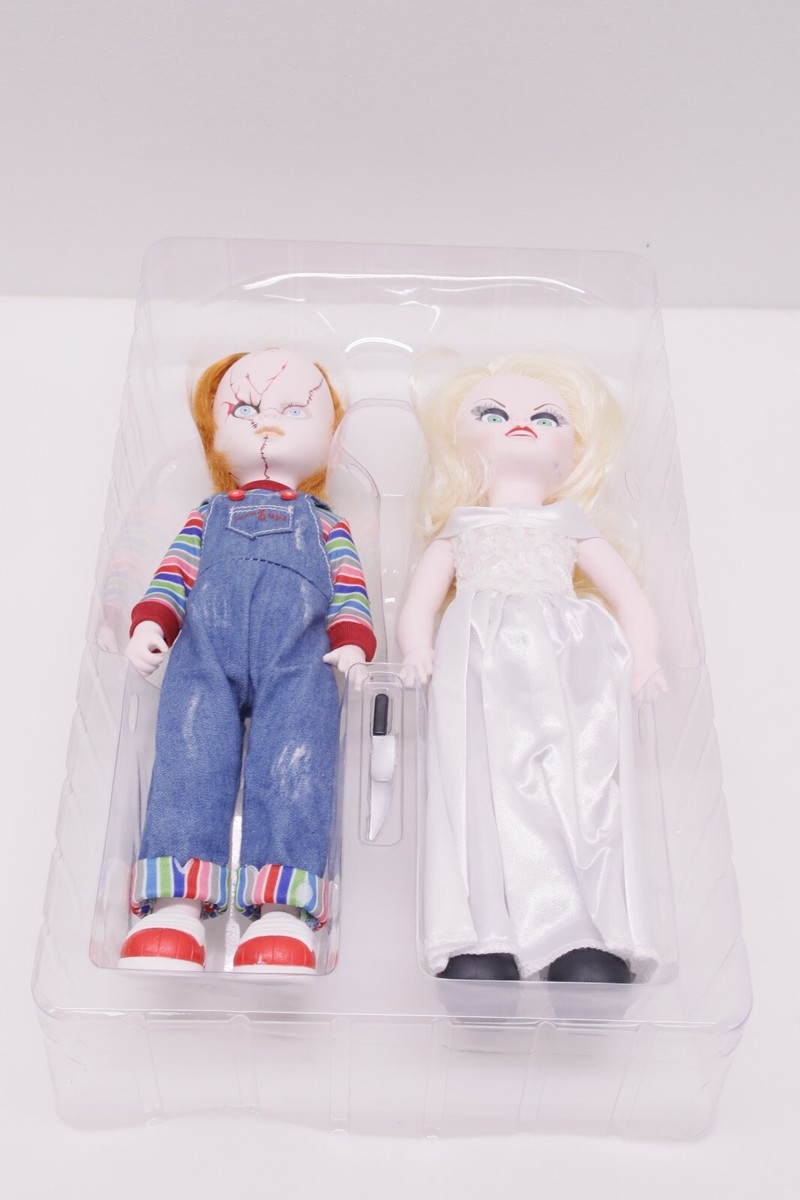 Mezco Living Dead Dolls Chucky and Tiffany Doll Good Guys