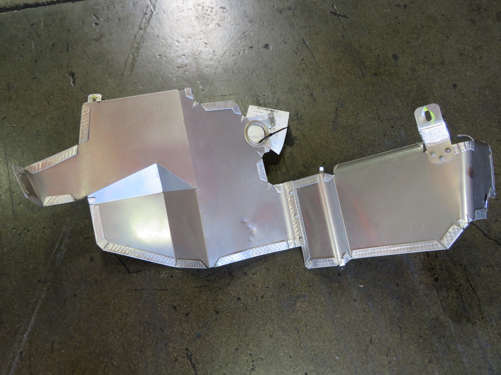 Lamborghini Gallardo, Spyder, LH, Gas Tank Heat Shield, Used, P/N 407201783