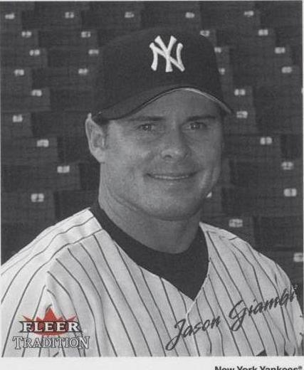 2003 Fleer Tradition - Jason Giambi #22 B/W G - 1 of 1