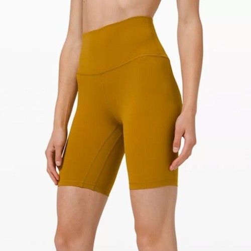 lululemon Align™ High-Rise Short 8 Gold Spice Biker Shorts Plus Size 18  NWT | eBay