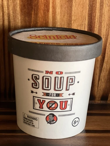 Seinfeld Puzzle No Soup For You New