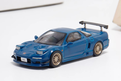 AL Fuji 1:64 Navy Blue JDM NSX MK1 NA1 Racing Sports Model Diecast Metal Car