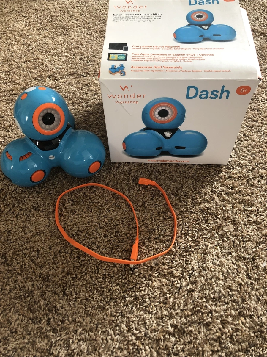 Wonder Workshop DA01 Dash Robot - Blue 857793005008