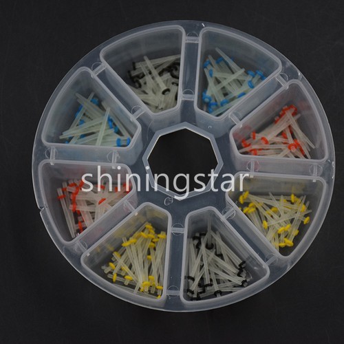 200 Pcs Dental Fiber Post Glass Quartz Teeth Restorative 1.0 1.2 1.4 1.6 1.8mm - Picture 2 of 12