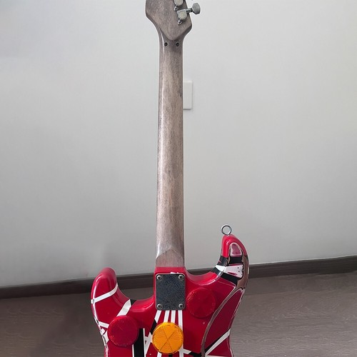 Relic Handmade Replica Eddie Frankenstrat Style Stripped Guitar FREE SHIP - Picture 17 of 21