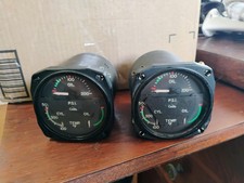 engine gauge oil temp/psi/cht from cessna 400 series working pn cm2634-3 weston