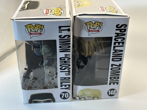 Funko Pop! Vinilo: Call of Duty - Teniente Simon "Ghost" Riley Muddy CAJA Caja de daños - Imagen 6 de 13