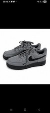 Nike Air Force 1 Low Grise Noir Baskets Sneakers Homme Femme