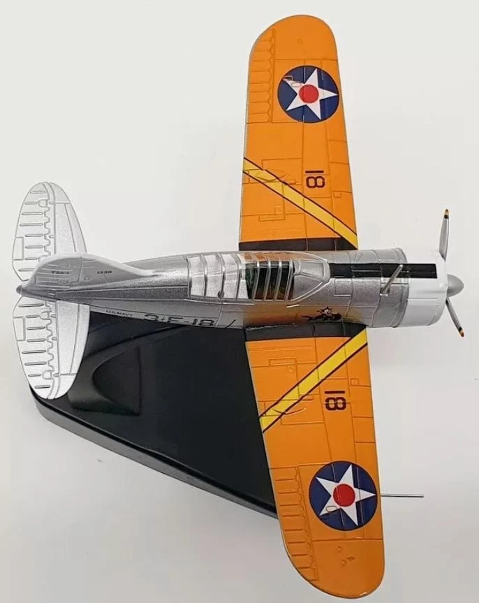 OXFORD DIECAST, BREWSTER F2A Buffalo - U.S.S. Saratoga 1939, 1/72,  OXFAC082 - Immagine 4 di 4
