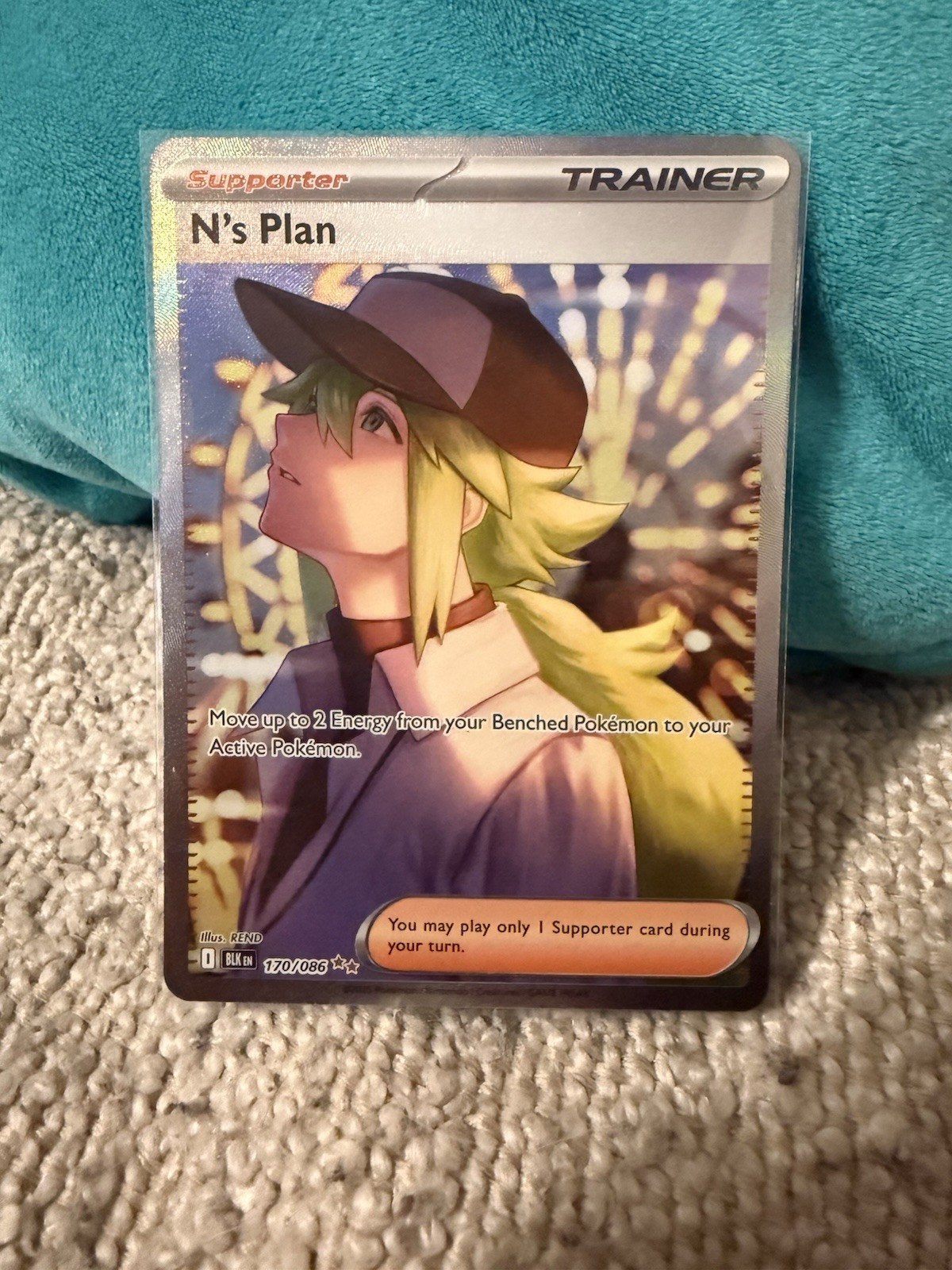 N's Plan 170/086 Sv: Black Bolt Holo