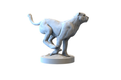 3D Cheetah Print