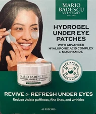 Mario Badescu Hydrogel UnderEye Hydrating Eye Mask, 60 Patches (30 Pairs)