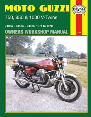 Moto Guzzi 750 850  1000 VTwins 74  78 by Haynes Publishing PAPERBACK
