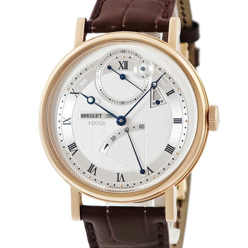 Breguet Classic Chronometry 7727 7727BR / 12 / 9WU 41mm Silver Dial #HDW094